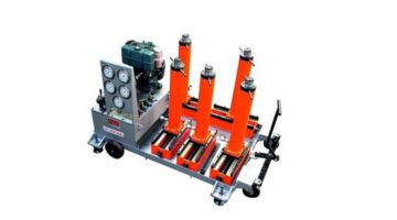 Gang Operated Jacking System with Mechanical Traverse Base (Diesel / Power
                                            Operated)
                                        